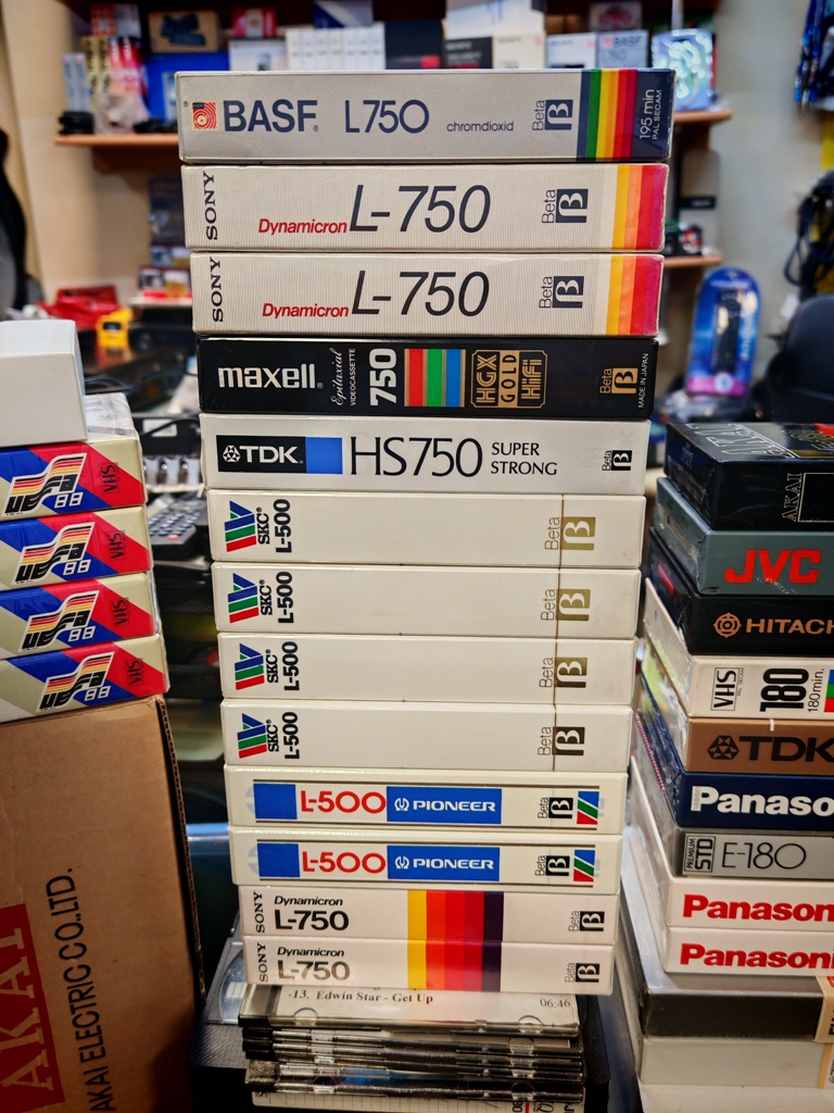 BETAMAX VIDEO Касети нови