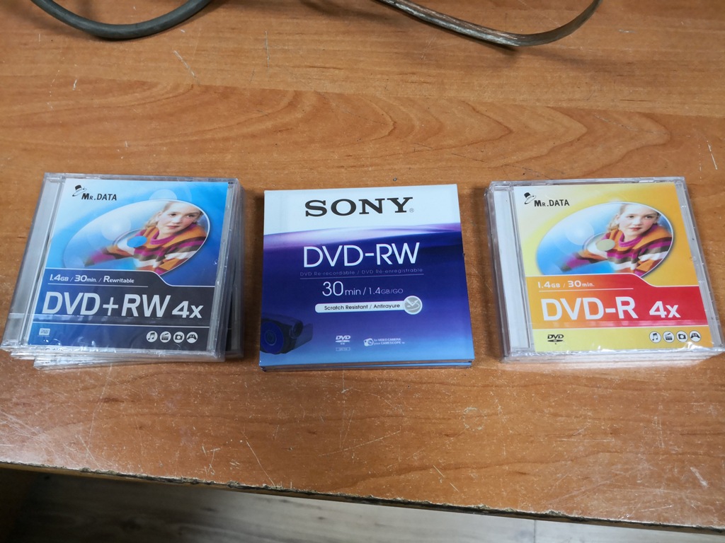 DVD -RW 1.4 GB