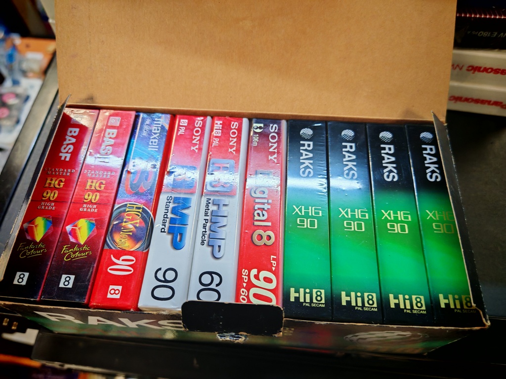 VIDEO 8 HI8 DIGITAL 8 Касети нови