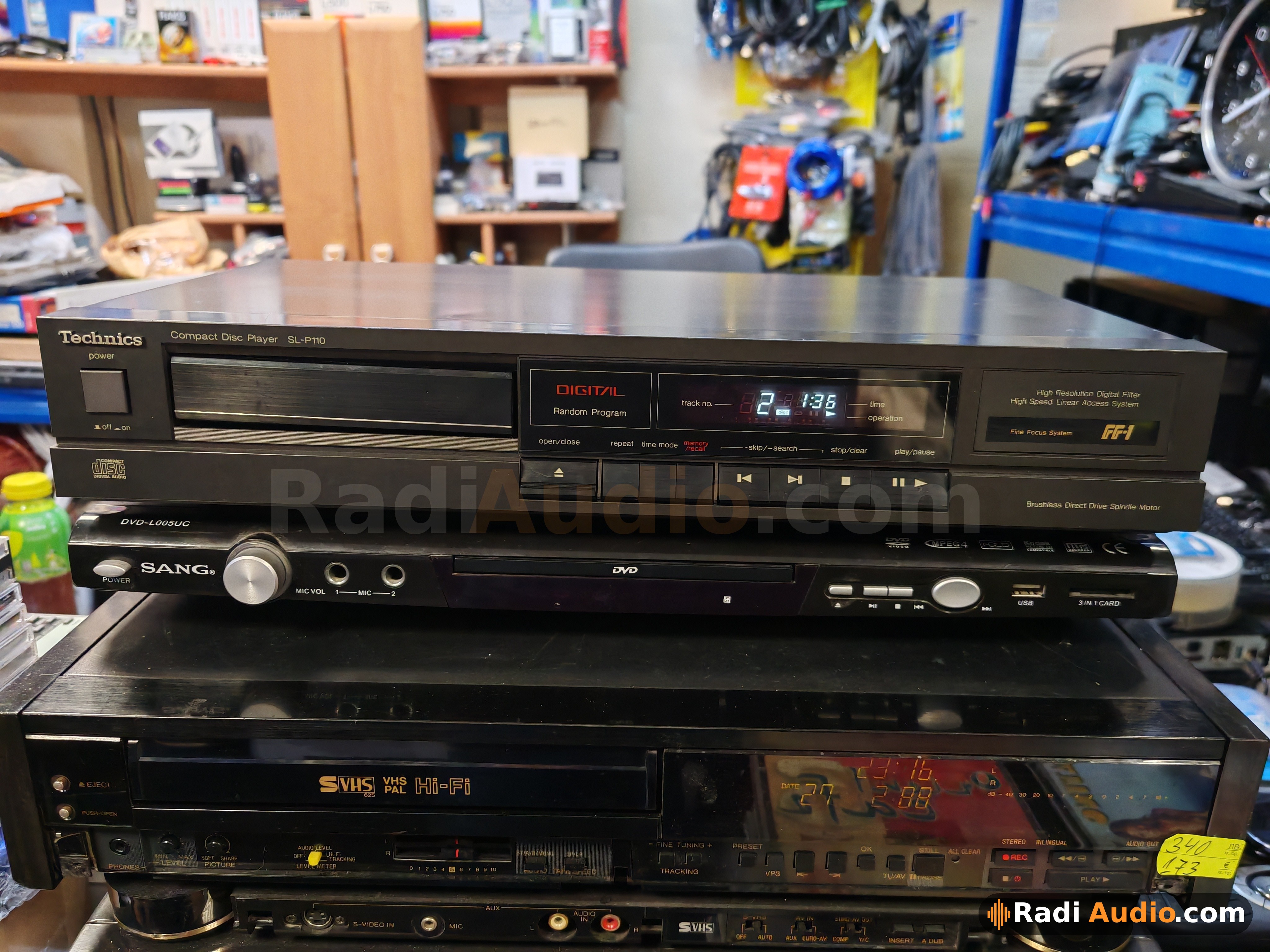 TECHNICS SL-P110 – снимка 1